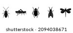 insect icon set  insect vector... | Shutterstock .eps vector #2094038671
