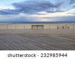 Coney Island Empty Boardwalk...