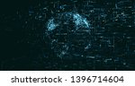 abstract shape background. 3d... | Shutterstock . vector #1396714604