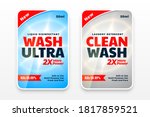 laundry detergent cleaner... | Shutterstock . vector #1817859521