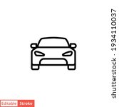 car front line icon. simple... | Shutterstock .eps vector #1934110037