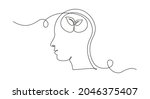one continuous line drawing of... | Shutterstock .eps vector #2046375407