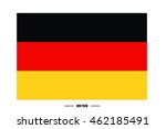 flag of germany.  vector. flag. ... | Shutterstock .eps vector #462185491