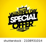 happy valentine's day special... | Shutterstock .eps vector #2108931014
