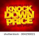 Knock Down Price Banner  Lowest ...