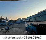 Small photo of Viazul and Omnibus Nacionales buses in Havana bus station. Havana, Cuba. May 19th 2023