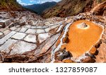 Small photo of Salt Mines in Maras, Sacred Valley, Peru (Salineras).