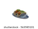 Mahi Mahi Fish Tacos On A Plate ...