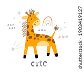 Funny Cute Scandinavian Giraffe ...