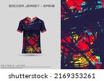 sports jersey and t shirt... | Shutterstock .eps vector #2169353261