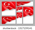 turkey republic patriotic... | Shutterstock .eps vector #1517159141