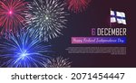 6th of december finland... | Shutterstock .eps vector #2071454447