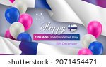happy finland independence day  ... | Shutterstock .eps vector #2071454471