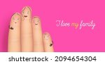 i love my family conceptual... | Shutterstock .eps vector #2094654304