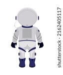 Back View Space Astronaut Icon...