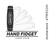 vector illustration hand fidget ... | Shutterstock .eps vector #679051141