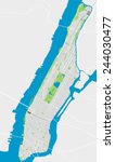 Manhattan New York Detailed...