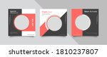3 editable square banner layout ... | Shutterstock .eps vector #1810237807