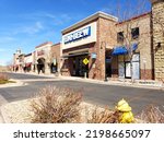 Small photo of Five Below, former Broyhill Home Collections and Pier 1 Imports - main entry and facade (Aurora, Colorado, USA) - 04\25\2021