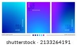abstract gradient blue purple... | Shutterstock .eps vector #2133264191
