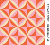 70's retro seamless pattern.... | Shutterstock .eps vector #2031389111