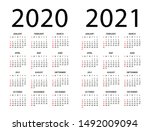 Calendar 2020 2021 Year  ...