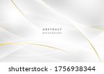 abstract grey and gold... | Shutterstock .eps vector #1756938344