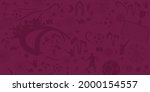 football pattern background for ... | Shutterstock .eps vector #2000154557