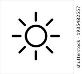 brightness icon  intensity... | Shutterstock .eps vector #1935482557