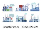 industrial factory buildings... | Shutterstock .eps vector #1851823921