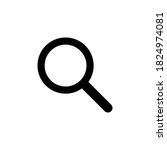 search icon vector. symbol... | Shutterstock .eps vector #1824974081