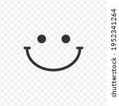 transparent smile icon png ... | Shutterstock .eps vector #1952341264