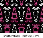 squid pattern seamless concept... | Shutterstock .eps vector #2059518491