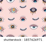 vector seamless pattern with... | Shutterstock .eps vector #1857626971