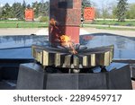 Small photo of Eternal flame of the Memorial Complex "Eternity" Chisinau, Republic of Moldova