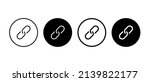 link vector icons set. internet ... | Shutterstock .eps vector #2139822177