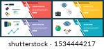 vector set of vertical web... | Shutterstock .eps vector #1534444217