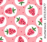 Seamless Strawberry Pattern....