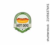 Hot Dog Logo Royalty Free...