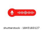 voice message icon for your... | Shutterstock .eps vector #1845183127