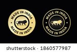 Made In India Icon Vector...