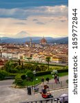 Small photo of Florence, Italy - May 2018: Cathedral of Santa Maria del Fiore Duomo in Florance
