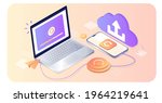 data set  process ... | Shutterstock .eps vector #1964219641