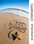 Happy Holidays Message Written...