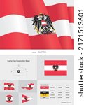 Austria Flag Construction Sheet ...
