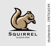 Squirrel With Peanut Logo....