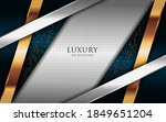 luxury shinny silver background ... | Shutterstock .eps vector #1849651204