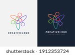 Abstract Colorful People Logo...