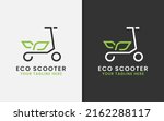 electric scooter logo design... | Shutterstock .eps vector #2162288117