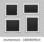 set of retro photo frames.... | Shutterstock .eps vector #1885809814
